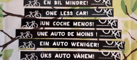 Yksi auto vähemmän!